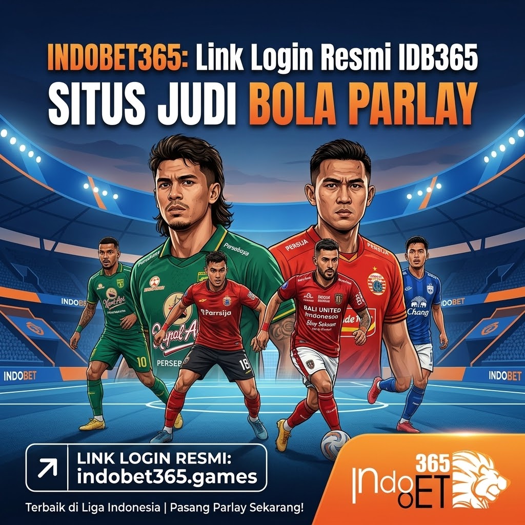 Indobet365: Link Login Resmi IDB365 Situs Judi Bola Parlay